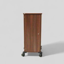 Assmann kaappi pyörillä 108x44x46 cm – tummapuu