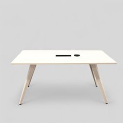 Neuvottelupöytä 180x90 cm + Jabra – valkoinen