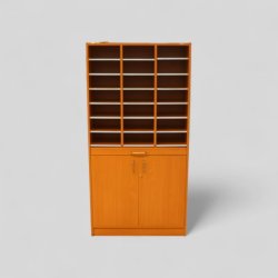 Postituslokerikko kaapeilla 180,5x 91,5 x 40 - puunvärinen