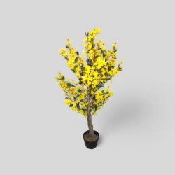 Tekokasvi – Forsythia, näyttävä keltaisena kukkiva koristepuu