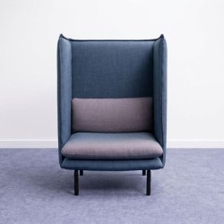 Sancal Rew nojatuoli korkealla selkänojalla - harmaa