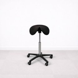 Satulatuoli - musta/kromi