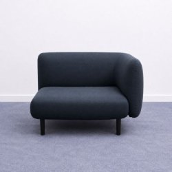 Softline Elle -moduulisohvan kulmamoduuli - tummansininen