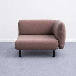 Softline Elle -moduulisohvan kulmamoduuli - marjapuuro