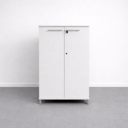 Toimistokaappi 127,5 × 80 cm - valkoinen