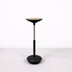 Wilkhahn Stitz -tasapainotuoli Ø31 cm - korkki/musta