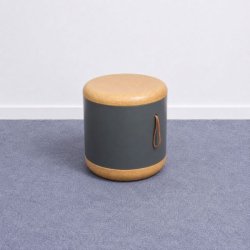 Rahi säilytystilalla 40 cm - korkki/harmaa