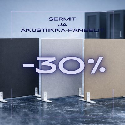 Seinäkkeet ja akustiikkapaneelit